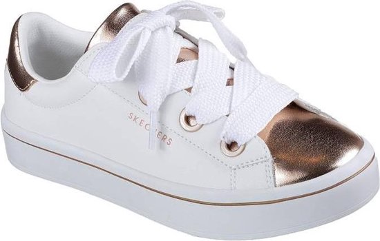 Skechers HI Lites Medal Toes wit rosé goud sneakers dames - Maat 41 |  bol.com