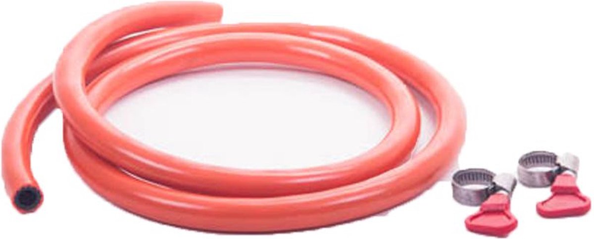Gasslang 100cm + 2 Slangklemmen