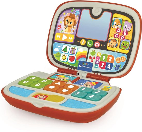 Baby Clementoni - Baby Laptop - Speelgoed Computer voor Kinderen van 1 tot  3 Jaar | Games | bol.com