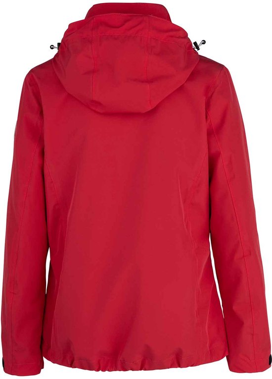 BJØRNSON Iduna Regenjas - Zomerjas - Dames - Waterdicht - Maat 36 - Rood