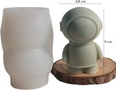 ZoeZo - Kaarsmal - Astronaut - Kaars mallen - Siliconen mal - Zelf kaarsen maken - Gips & epoxy gieten - Zeep maken