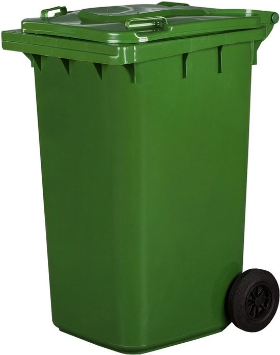 Foto: Kliko mini container 240 liter groen