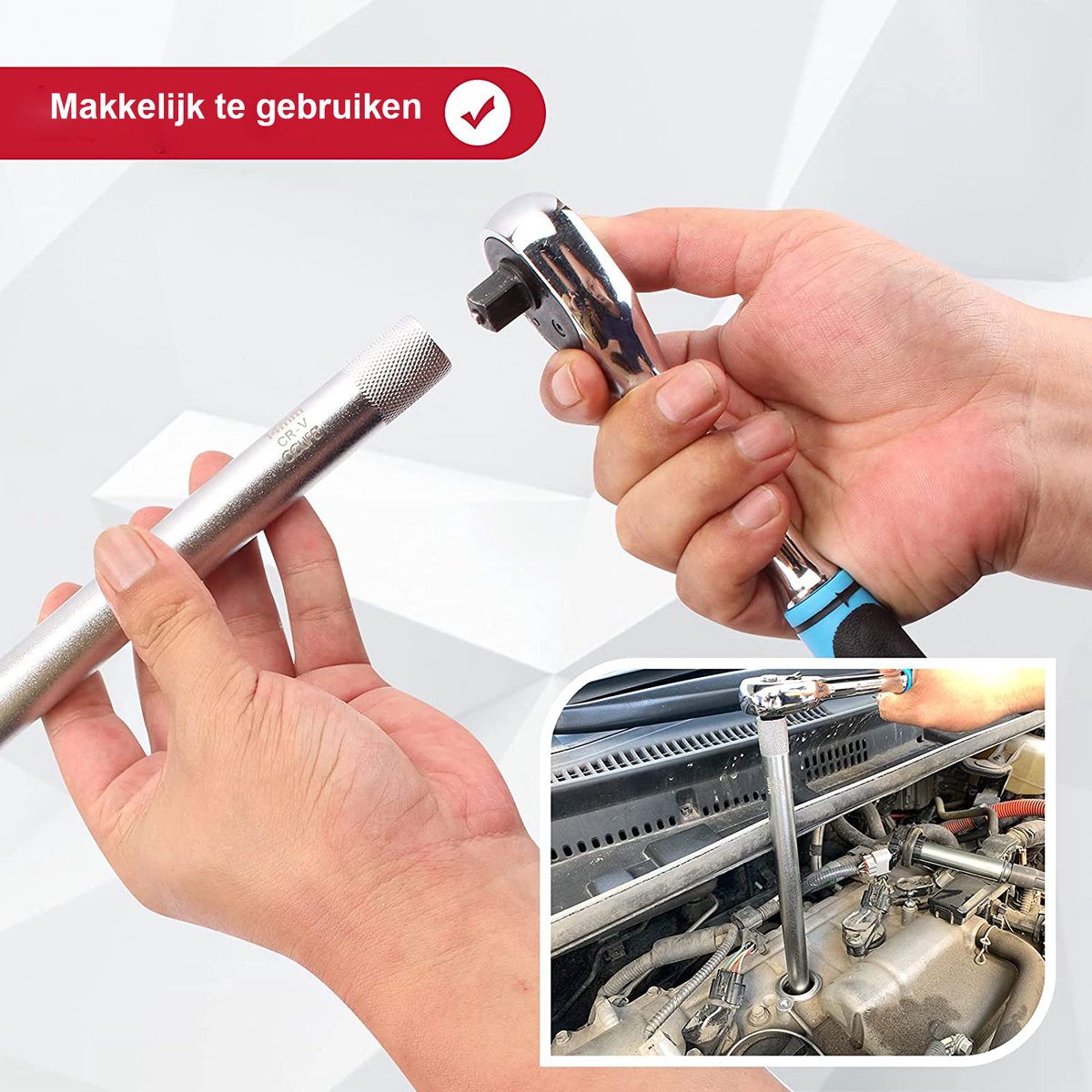 Midlock bougiegat schroefdraad reparatie set 283-5 Online