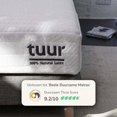 Tuur® Original Eenpersoonsmatras 120x200 100% Natuurlatex - 120 Nachten Proef - Dual Comfort - Zachter en Harder Comfort