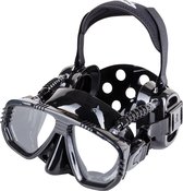 IST Sports Pro Ear Duikmasker Zwart / Zwart