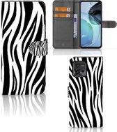 Beschermhoesje Motorola Moto G72 Smartphone Hoesje Zebra