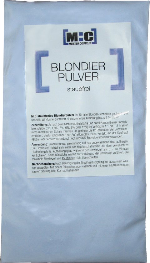 M:C Blondeerpoeder in zak blauw 500gr