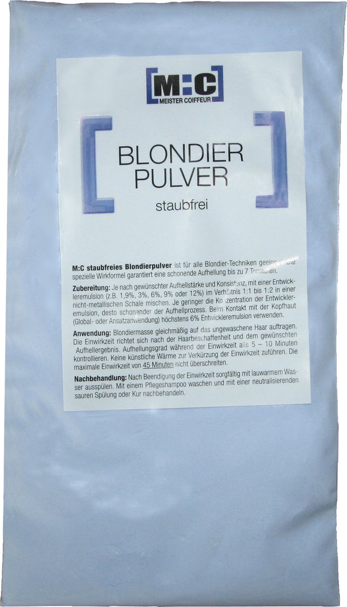 M:C Blondeerpoeder in zak blauw 500gr