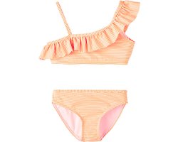 NAME IT NKFZILINE BIKINI BOX Meisjes Zwemkleding - Maat 110/116