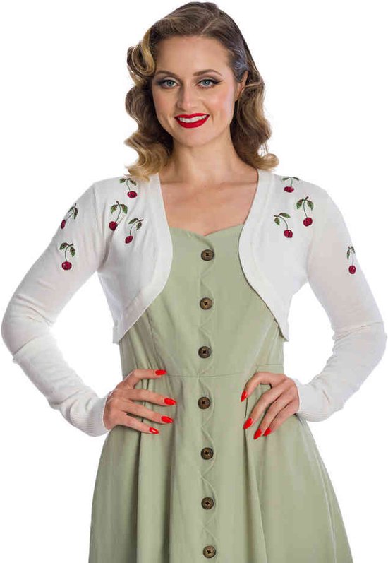 Banned Bolero -XL- SUMMER BERRY Wit