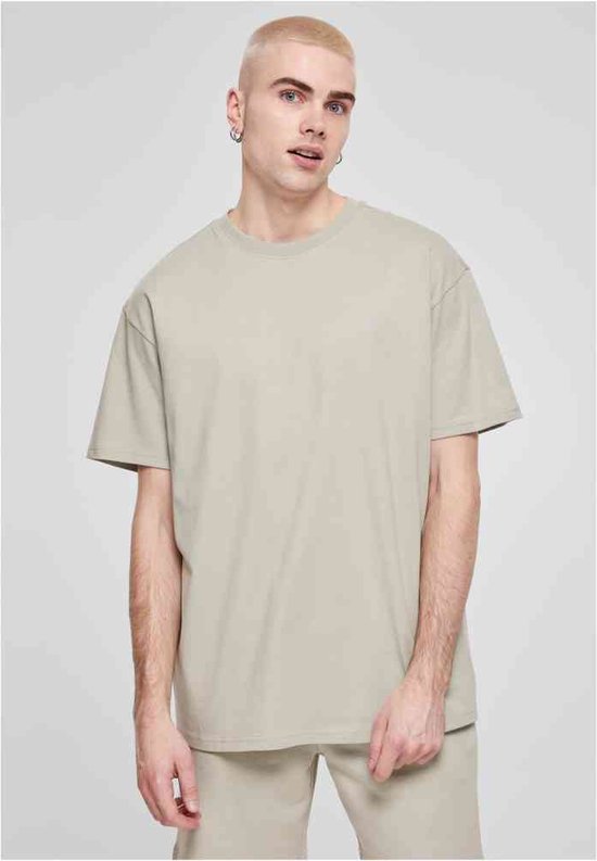 Urban Classics - Heavy Oversized Heren T-shirt - XS - Groen