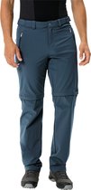 Pantalon Vaude Farley Stretch T-zip Iii Blauw 48 / Regular Homme