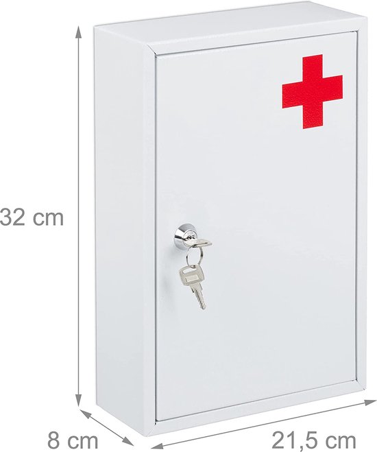 Armoire à pharmacie - Medicijnbox - boite à pharmacie à domicile - rangement  de