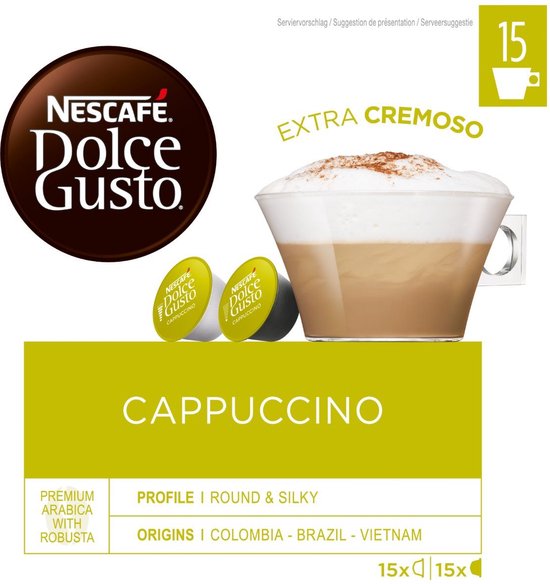 Nescafé Dolce Gusto Maxi Pack Cappuccino - 30 stuks