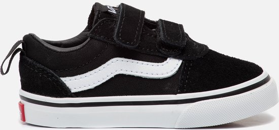 Foto: Vans td ward v suede canvas black white maat 22