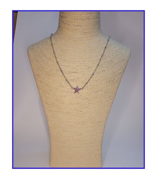 Collier étoile en acier inoxydable - Collier Femme 