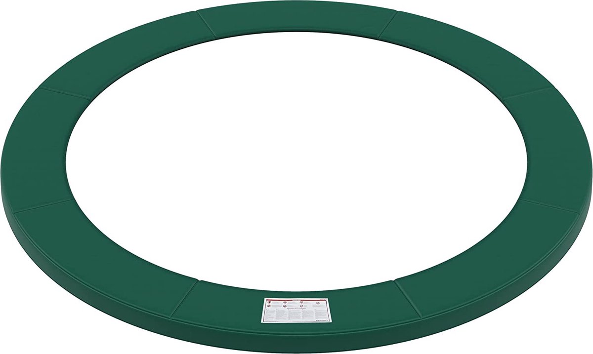 Hoppa! Trampoline beschermrand, randafdekking, randbescherming, trampolinerand 366 cm, Groen