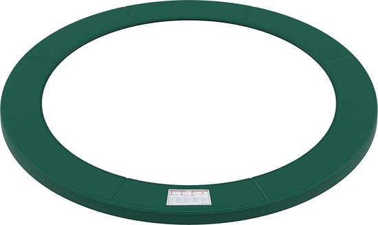Hoppa! Trampoline beschermrand, randafdekking, randbescherming, trampolinerand 366 cm, Groen