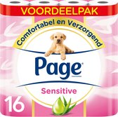 Page Toiletpapier Sensitive Aloe Vera 3-laags 16 stuks