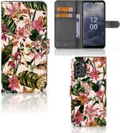 GSM Hoesje Nokia G60 Fotohoesje ontwerpen Flowers