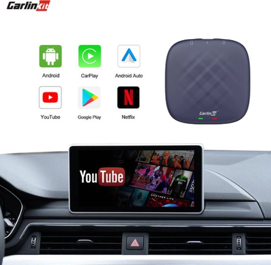 Carlinkit T- Box CarPlay | 4 GB Android Auto | Netflix & Youtube