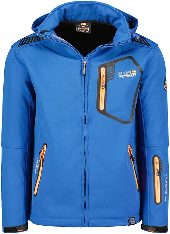 Geographical Norway Softshell Jas Heren Royal Blue Tanada - M