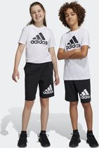 adidas Sportswear Essentials Big Logo Katoenen Short - Kinderen - Zwart- 128