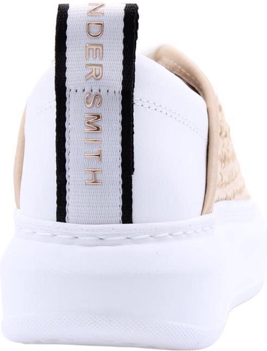 Sneaker Donna ALEXANDER SMITH Hyde S2D In Pelle Bianca, Numero 37, Suola In Gomma, Made In Italy - 5