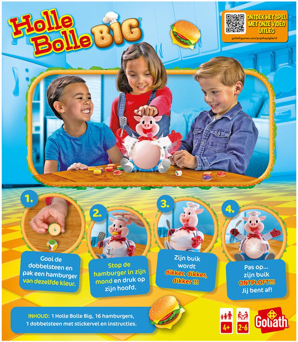 Goliath Holle Bolle Big (NL) - Actiespel - Kinderspel — afbeelding 4