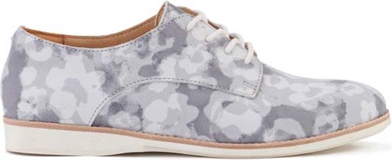 Rollie | Dames | Veterschoen | Derby Grey Floral | Maat 39