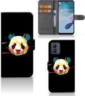 Telefoontas Motorola Moto G53 Hoesje ontwerpen Panda Color Sinterklaas Cadeautje