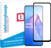 Telefoonglaasje Screenprotectors Geschikt voor OPPO Reno8 Pro 5G - Volledig Dekkend - Gehard Glas Screenprotector Geschikt voor OPPO Reno8 Pro 5G - Beschermglas van rand tot rand