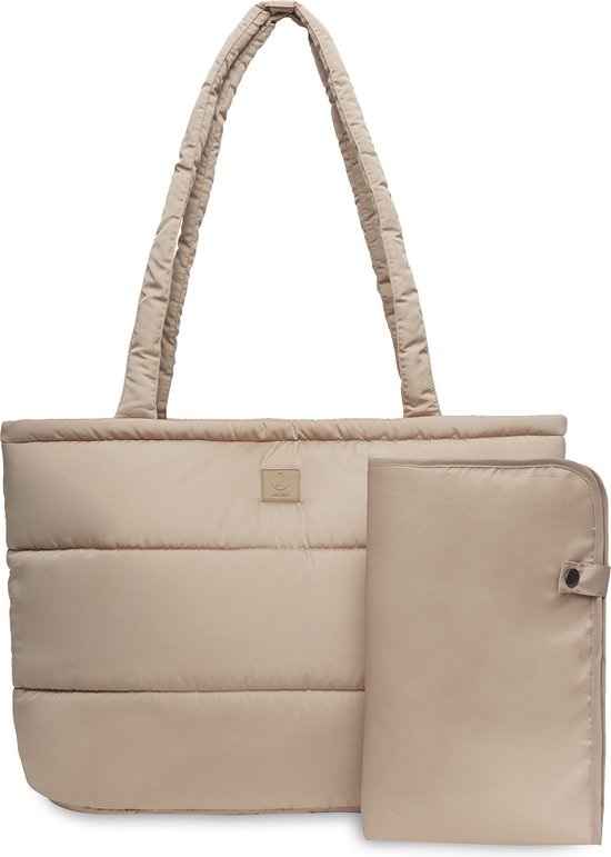 Jollein Luiertas Puffed bag Biscuit van Jollein — afbeelding 5