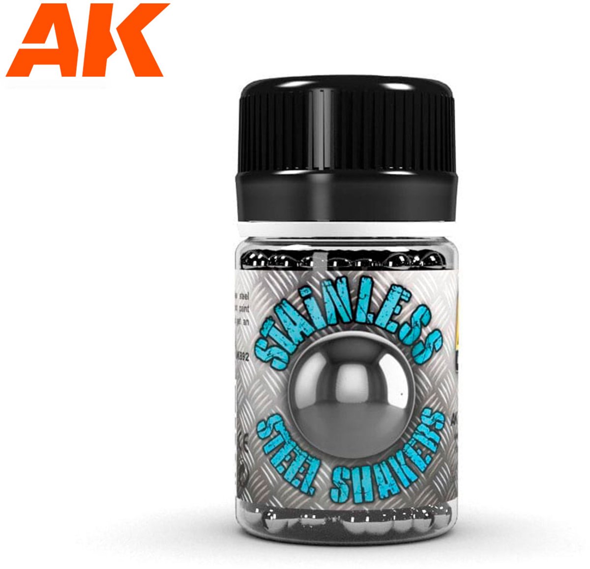 Stainless steel Shakers - 250pcs - AK-Interactive - AK-892