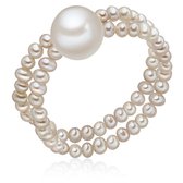 Valero Pearls damesring Pearl zoet water parel One Size Beige 32018620