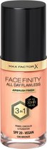 Max Factor Facefinity All Day Flawless Fond de teint de Teint 3 en 1 Finish Pistolets 30H - C80 Bronze