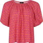 Ydence - Dames top Shelly - Aztec print - maat XS