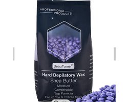 Wax in korrels voor uitstekende ontharing voor het hele lichaam - voor volwassen, Kan ook gebruikt worden voor alle soorten haren en in alle gebieden van het lichaam- Is -Anti-allergisch-Geen parfum toegevoegd Gemakkelijk in gebruik-100gr/R 56
