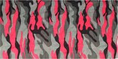 Haarband Multifunctioneel Vlekken Fantasie Print Grijs Roze Hoofdband Print Camouflage Patroon Sport Casual
