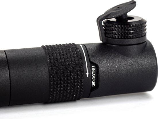ACID Pomp RACE Micro - Handvat slot - Incl. beugel - Aluminium - 70g - L13.5 cm - Zwart — afbeelding 2