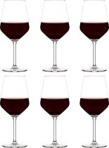 Wijnglazen set / wine glasses / royal style wine cups - Crystal Glass, High Quality - - Perfect for Home, Restaurants and Parties | Dishwasher Safe