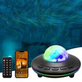 MMOBIEL Galaxy Projector LED Sterrenhemel Lamp – Bluetooth speaker en Sterren Hemel Projector – Galaxy Lamp