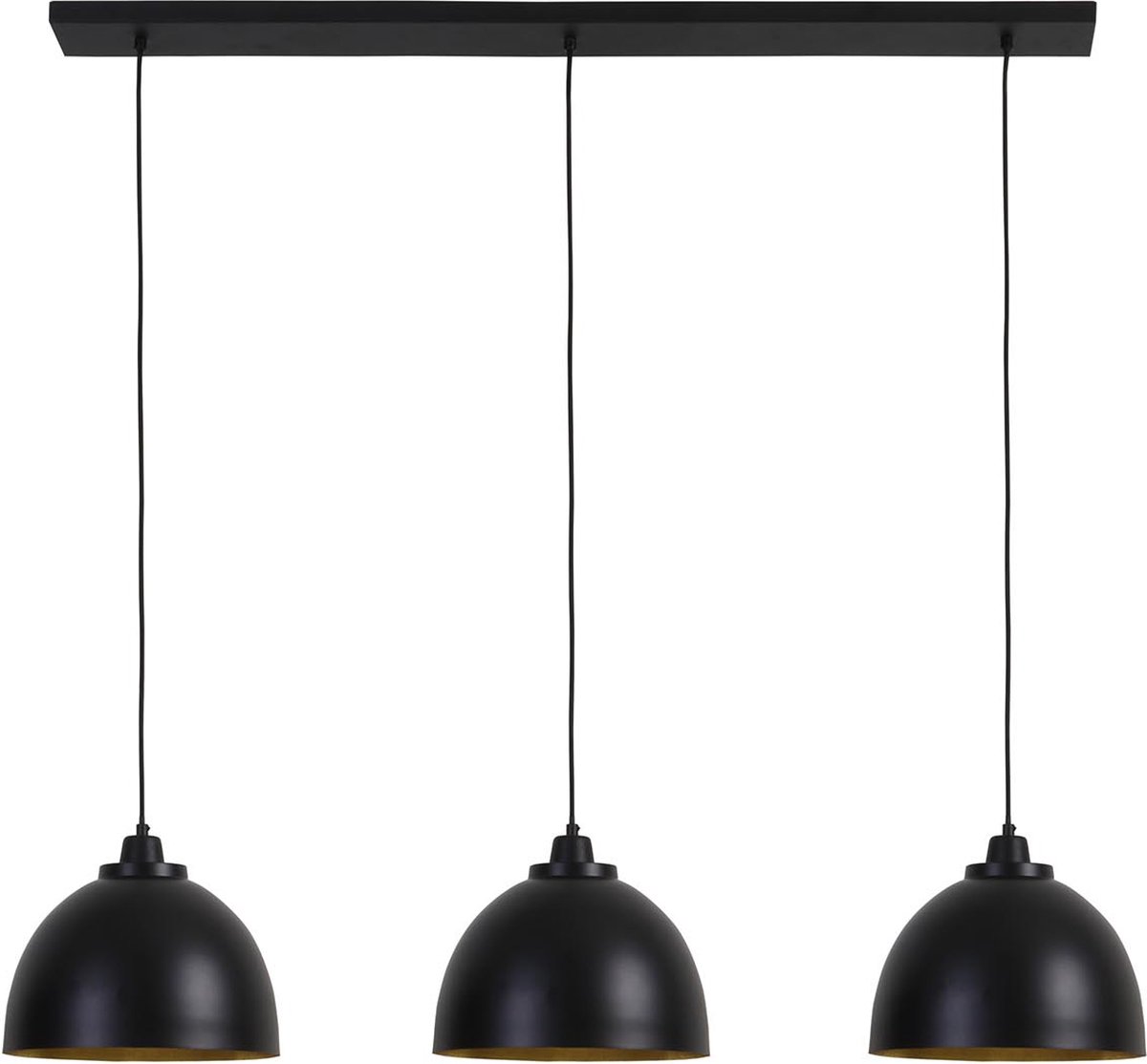 Light & Living - Hanglamp Kylie - 135x30x26cm - Zwart