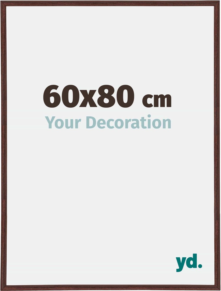 yd. Your Decoration - Fotolijst 60x80 cm - Kunststof - Bruin - Annecy