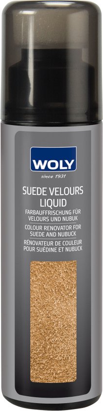 Woly Suéde velours liquid donker grijs 079