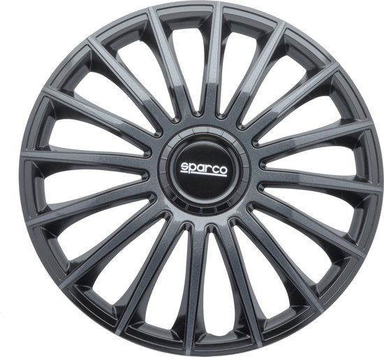 Sparco set Sicilia 14-inch zwart/carbon