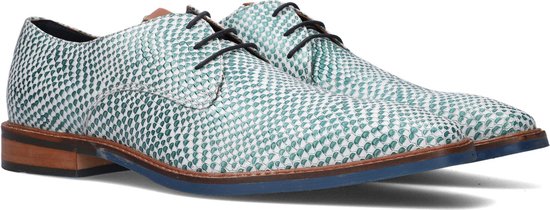 Mazzeltov Enzo Chaussures habillées - Chaussures à lacets - Homme - Vert -  Taille 42 | bol