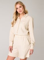 BASE LEVEL Yarda Shorts - Light Beige - maat 40