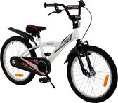 2Cycle Biker - Wit - Jongensfiets 6 tot 8 jaar