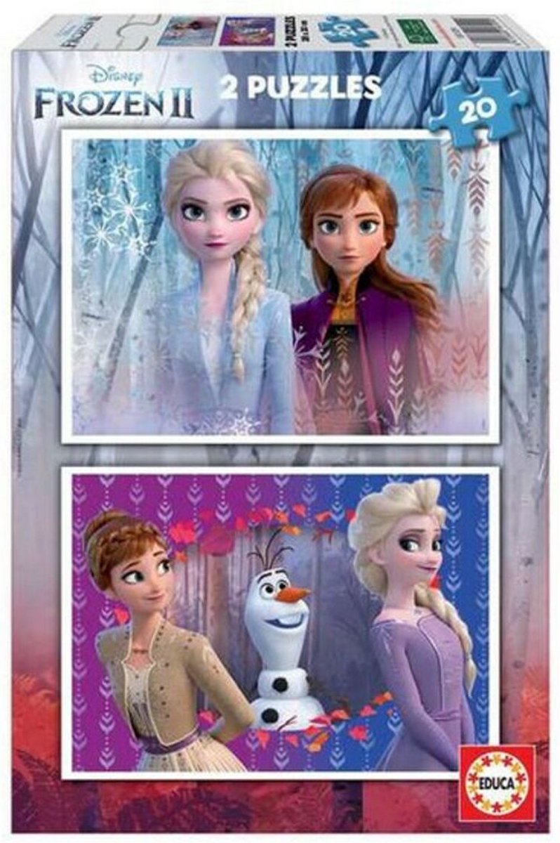 EDUCA - puzzel - 2 x 20 stuks - Frozen